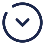 Round Alt Arrow Down SVG Icon